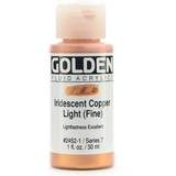 Golden Fluid Acrylics iridescent copper light fine 1 oz
