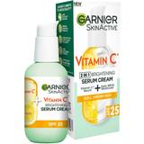 SPF Facial Skincare Garnier Vitamin C 2-in-1 Serum Cream with SPF25 50ml