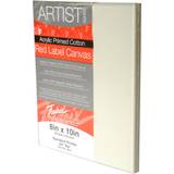 Red Label Standard Stretched Cotton Canvas 8 in. x 10 in. each