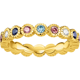 Thomas Sabo Royalty Ring - Gold/Multicolour