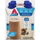 Atkins RTD Shake Mocha Latte 325ml 4 pcs