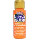 Americana Gloss Enamels bright orange 2 oz