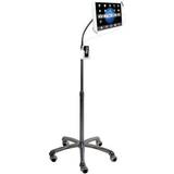 Tablet Floor Stand,Silver,26" L Silver