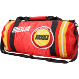 Mitchell & Ness Houston Rockets Satin Duffel Bag - Red