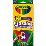 Crayola Erasable Pre Sharpened Colored Pencils 24-pack