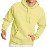 Hanes EcoSmart Pullover Hoodie Unisex - Yellow