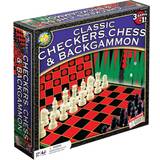 Endless Classic Checkers Chess & Backgammon