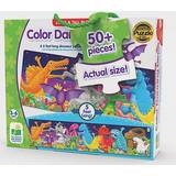 The Learning Journey Long & Tall Color Dancing Dinos 51 Pieces