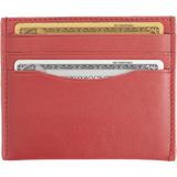Royce RFID Blocking Minimalist Card Wallet - Red