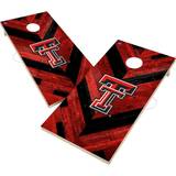 Victory Tailgate Texas Tech Red Raiders Herringbone Design Cornhole Set