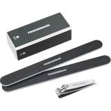 Black Nail Tools Tweezerman Manicure Kit 4-pack