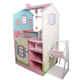 Doll Houses - Wooden Toys Dolls & Doll Houses Teamson Kids Baby Nursery Doll House