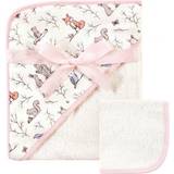 Hudson Baby Hooded Towel and Washcloth Set Forest