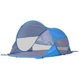 Beach Tents OutSunny Portable Pop Up Beach Tent Blue