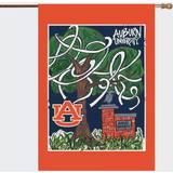 Magnolia Lane Auburn Tigers More Than Tailgating Double-Sided House Flag