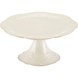 Lenox French Perle Medium Pedestal Cake Plate 21.59cm
