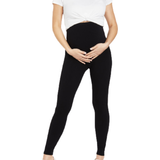 Jersey Maternity & Nursing Wear Motherhood Essential Stretch Secret Fit Belly Maternity Leggings Black (91922-01)