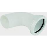 Floplast White Push-Fit 90Â° Waste Pipe Conversion Bend (Dia)32mm