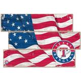 Fan Creations Texas Rangers 3-Plank Team Flag