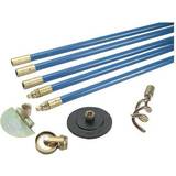 Bailey 1324 Lockfast 3/4in Drain Rod Set 4 Tools