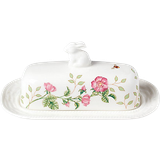 Handwash Butter Dishes Lenox Butterfly Meadow Bunny Butter Dish