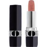 Anti-Pollution Lip Balms Dior Rouge Dior Colored Refillable Lip Balm #100 Nude Look Matte 3.4g
