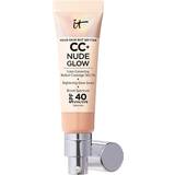 Dry Skin - Moisturizing CC Creams IT Cosmetics CC+ Nude Glow Lightweight Foundation + Glow Serum SPF40 Neutral Medium