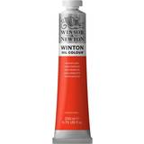 Orange Oil Paint Winsor & Newton Winton Oil Colour Scarlet Lake 200ml