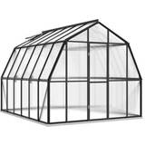 Polycarbonate Freestanding Greenhouses vidaXL 3098019 9.98m² Aluminum Polycarbonate
