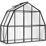 Polycarbonate Freestanding Greenhouses vidaXL 317824 3.3m² Aluminum Polycarbonate