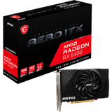 MSI AMD Radeon Graphics Cards MSI Radeon RX 6400 Aero ITX HDMI DP 4GB