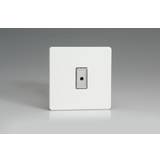 Dimmers Varilight 1-Gang V-Pro Eclique2 Touch/Remote Control LED Dimmer Premium White JDQE101S