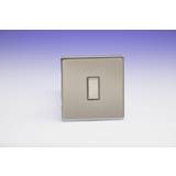 Dimmers Varilight 1Gang VPro Eclique2 Touch Control Slave Dimmer Brushed Chrome