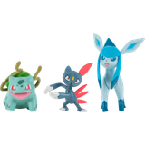 Pokémon Toy Figures Pokémon Battle Figure Set Bulbasaur, Sneasel, Glaceon