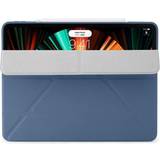 Apple iPad Pro 12.9 Tablet Cases Pipetto iPad Pro 12.9 2021/2020/2018 Fodral Origami No1 Blå
