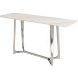 Marbles Console Tables Dkd Home Decor Marble Silver Console Table 80x150cm