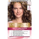 L'Oréal Paris Hair Dyes & Colour Treatments L'Oréal Paris Excellence 6 Natural Light Brown Permanent Hair Dye