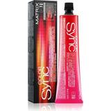 Red Dry Shampoos Matrix Color Sync Hair Color Ammonia Free Shade 5MR Light Brown Mocha Red 90ml