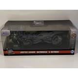 DC Comics Toy Cars DC Comics Justice League Movie Batmobile with Figure 1:32 Hollywd Ride