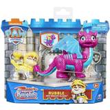 Paw Patrol Action Figures Spin Master PAW Patrol Rescue Knights Rubble & Dragon Blizzie
