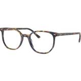 Blue Glasses Ray-Ban Elliot Optics Eyeglasses Tortoise Frame Demo Lens Lenses Polarized 50-19