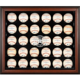 Fanatics Houston Astros 2013 Present Logo Brown Framed 30 Ball Logo Display Case