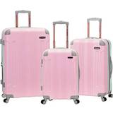 Silver Luggage Rockland London - Set of 3