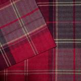 Pointehaven Flannel Queen 4-pack Bed Sheet Red