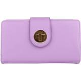Buxton Solid Pebbled Boxed Super Organizer Wallet - Lilac