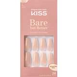 False Nails on sale Kiss Bare But Better Nails Nude Drama 28-pack