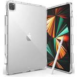 Apple iPad Pro 12.9 Tablet Cases Ringke Fusion Plus Compatible with iPad Pro 12.9 (2021/2020/2018) Case Transparent Shockproof Cover with Pencil Holder Clear