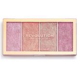 Glitter Blushes Revolution Beauty Vintage Lace Blush Palette Pink & Peach