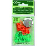 Clover Locking Stitch Marker, 20-Pack