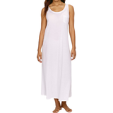 Hanro Deluxe Long Tank Gown - White
